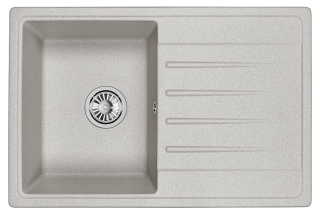 Мойка кухонная Granula Standart 7602, БАЗАЛЬТ