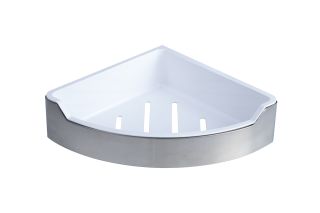 Полка FIXSEN Hotel угловая одноэтажная с пластиковой вставкой (FX-31003D)