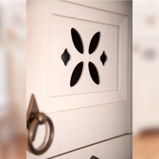 Тумба под раковину Бриклаер Кантри 4627125413698 80 см бежевый дуб прованс