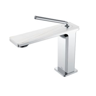 Смеситель для раковины Black&White Gravity 7105C хром