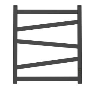 Полотенцесушитель электрический APEXTERMO Genesis GN00165BM 600x500 черный матовый