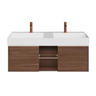 Тумба под раковину Kerama Marazzi Grande GR.120.2\SNUT 120 см структурированный орех