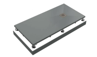 Экран Good Door Stella ГРАФИТ 1600x700