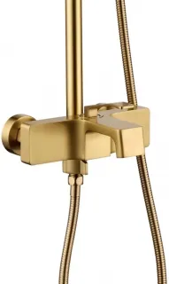 Душевая система Grocenberg GB7090 Матовое золото