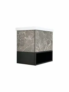 Тумба под раковину Style Line Мальта 60 PUSH ЛС-00002291 подвесная