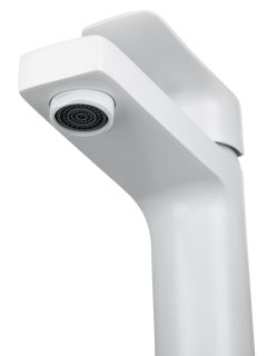 Смеситель для раковины Wonzon & Woghand Blend WW-A40222-MW белый матовый