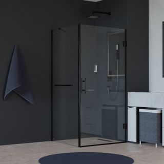 Душевой уголок RGW HO-045-1B (HO-011B + Z-060-2B + O-204B) 3506045178-014 70x80см чёрный