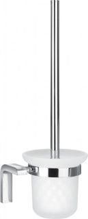 Щётка для унитаза подвесная, хром Cezares CZR-F-8932