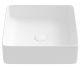 Накладная раковина IDDIS Slide SLIWM01i27 36см белый матовый