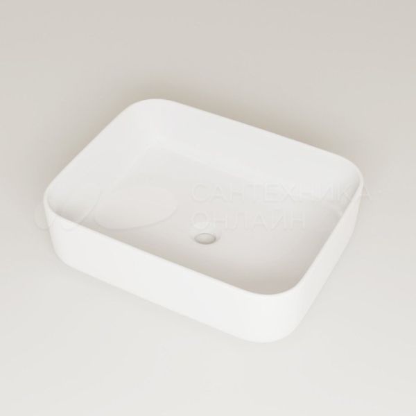 Умывальник IDDIS накладной белый матовый Bridge BRIWM05i27