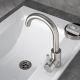 Смеситель для раковины РМС SUS124-001F-1 нержавеющая сталь