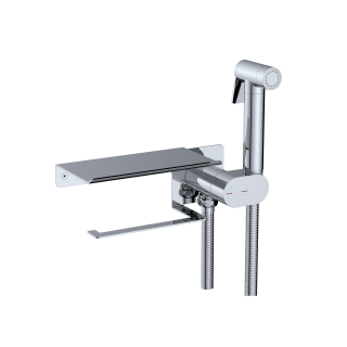 Гигиенический душ со смесителем RGW SP-221 581408221-01 c полкой хром