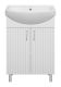 Напольная тумба под раковину Misty Изео 60см белый