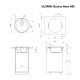 Кухонная мойка Ulgran Quartz Nora 485-03 десерт