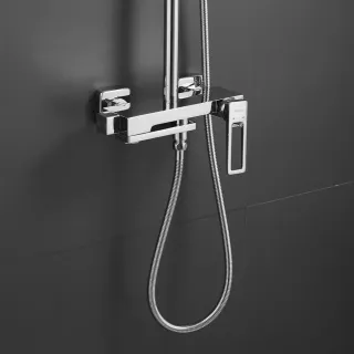 Душевая стойка Shevanik S6836 хром