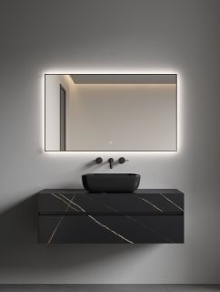 Зеркало с подсветкой Armadi Art 543-120-CR 120 см хром