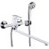 Смеситель для ванны и душа Frap F2241 хром белый