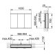 Зеркальный шкаф Keuco Royal Modular 800300100100200 100 см