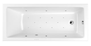 Гидромассажная ванна Whitecross Wave Slim 0111.160080.100.RELAX.CR 160x80см Relax хром