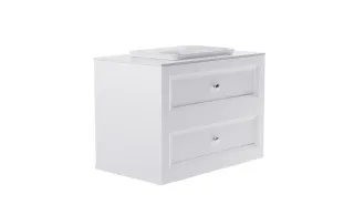 Тумба с раковиной Astra-Form Классик 4631177714450 100 см белый матовый