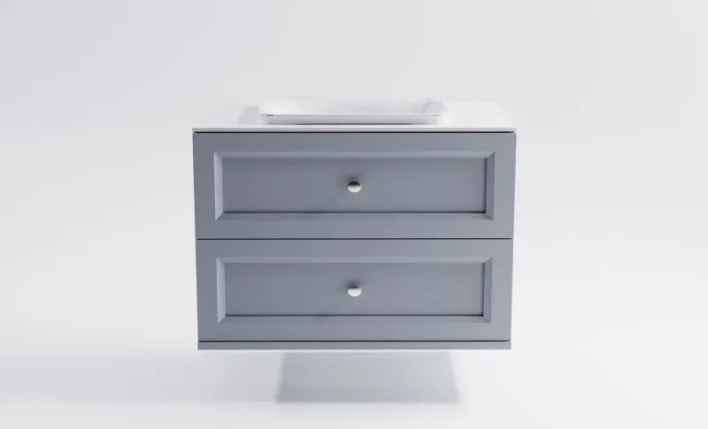 Тумба с раковиной Astra-Form Классик 4631177714412 100 см голубой матовый