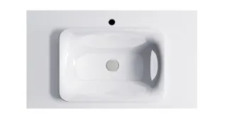 Тумба с раковиной Astra-Form Классик 4631177714368 90 см серый матовый