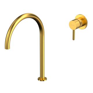 Смеситель для раковины с выносным управлением WHITECROSS Y Y1219GLB брашированное золото