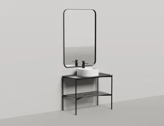 Консоль Salini Grazia 27G108 80см с зеркалом