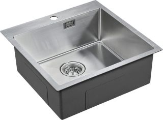 Комплект Paulmark Velten PM905151-BS брашированная нерж. сталь + Смеситель Paulmark Skalen Sk213020-SS для кухонной мойки