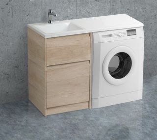 Тумба под раковину BelBagno напольная 60x85см Rovere Nebrasca Nature KRAFT-LVD-580/1200-2C-PIA-RNN