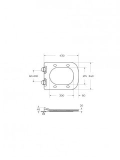 BELBAGNO KRAFT-TOR Унитаз подвесной с функцией биде, смесителем и смывом TORNADO