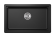 Мойка кухонная Granula Kitchen Space 7303U, ЧЁРНЫЙ