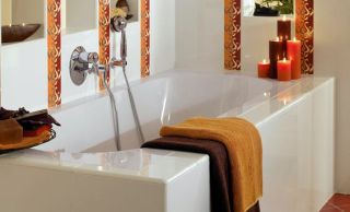 Ванна квариловая 170х70 Villeroy Boch Oberon UBQ177OBE2V-01 с ножками