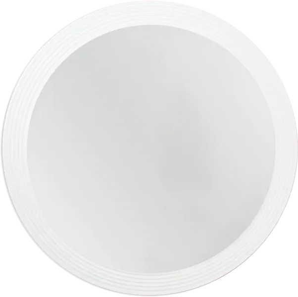 Зеркало La Fenice Terra  FNC-02-TER-B-80 белое матовое 80 см