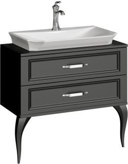 Тумба под раковину  Aqwella LaDonna 85 LAD0108BLK