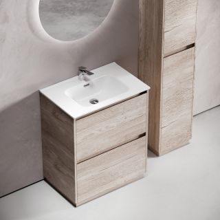 Тумба напольная под раковину Sancos Libra Floor LB70FEG 70 см дуб галифакс натуральный