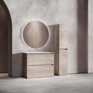 Тумба напольная под раковину Sancos Libra Floor LB100FEG 100 см дуб галифакс натуральный