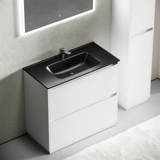 Тумба напольная под раковину Sancos Libra Floor LB90FW 90 см белый