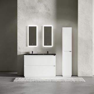 Тумба напольная под раковину Sancos Libra Floor LB120F-2W 120 см белый