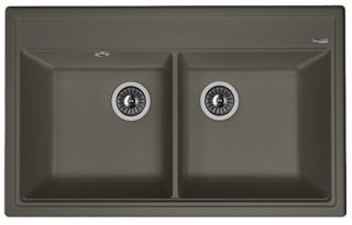 Кухонная мойка Florentina Липси 820 антрацит
