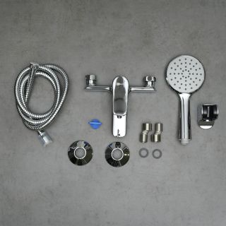 Смеситель для ванны Lemark Ortus LM11314C хром