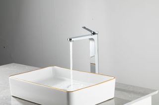 Смеситель для раковины Gappo G1010-2 хром