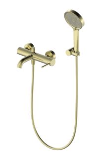Смеситель для ванны с душем Wonzon & Woghand Stick WW-88639017-BG брашированное золото