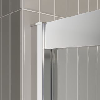 Душевой уголок BelBagno LUCE-A-2-90-C-Cr хром