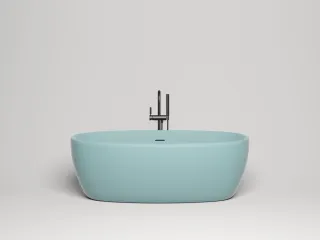 Ванна из искусственного камня Salini Luce S-Stone 100121MRF 170x85см RAL полностью