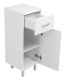 Напольная тумба Misty Люси правая 30см белый