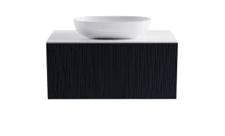 Тумба с раковиной Astra-Form М-40 4631177713309 100 см серый матовый