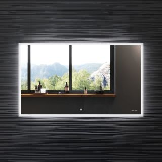 Зеркало Am.pm Gem с LED-подсветкой по периметру 100 см M91AMOX1001WG