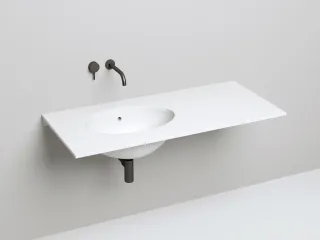 Встраиваемая раковина Salini Marea 12 S-Sense 1101109G 55см белый глянцевый