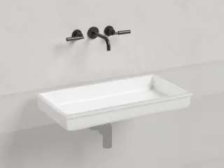 Встраиваемая раковина Salini Marea 10 S-Stone 1802210M 75см белый матовый